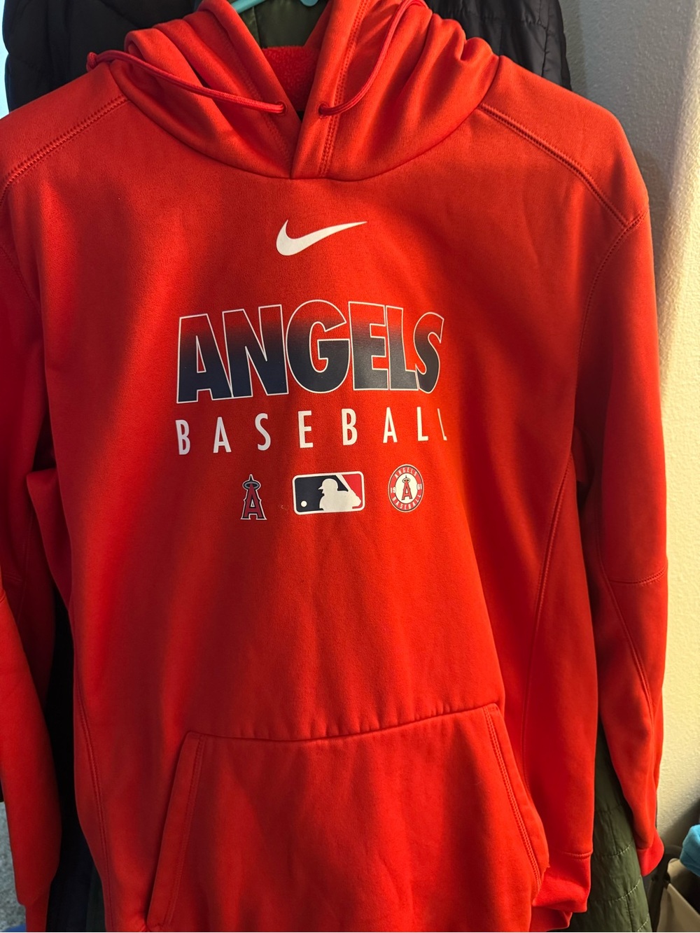 Nike Angels Baseball Men’s Large hooded sweatshirt. - Picture 2 of 7